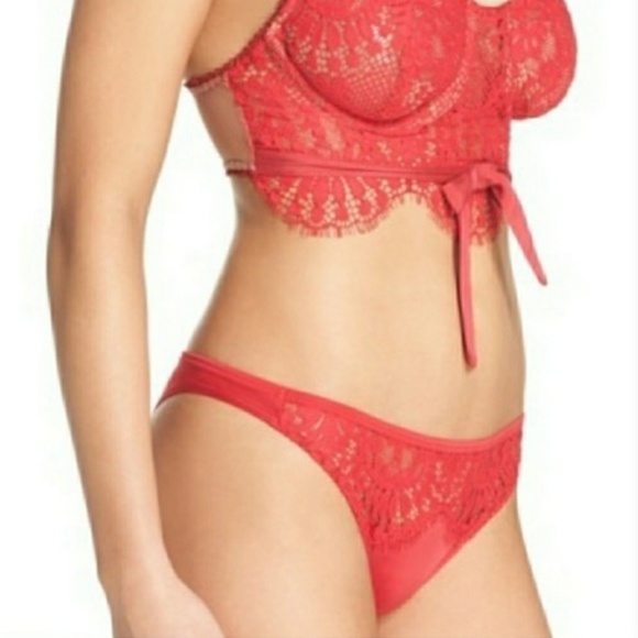 🔥LAST 1🔥NWT FL&L SEXY IN RED PANTY - Picture 4 of 8